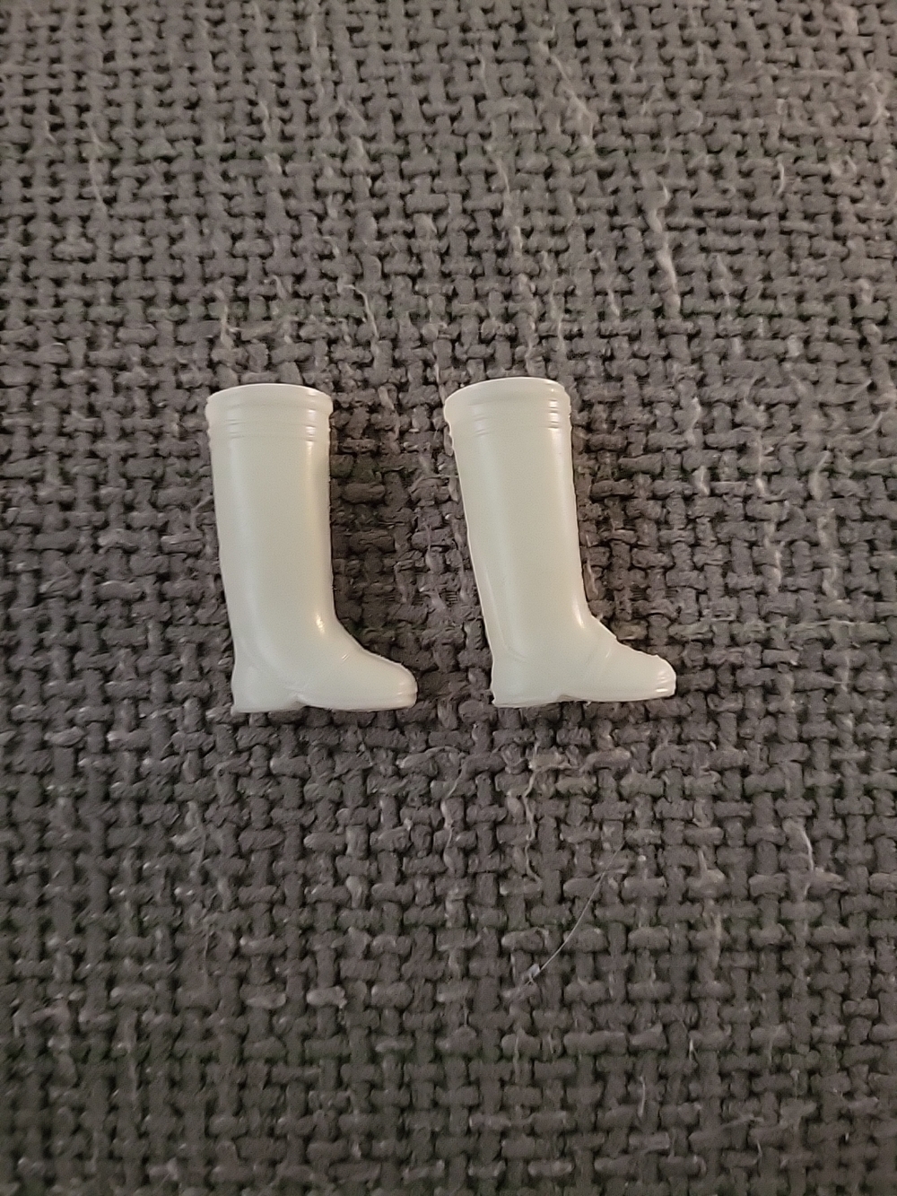 Vintage Small White Barbie/Skipper/Francie Boots 1960s/70s